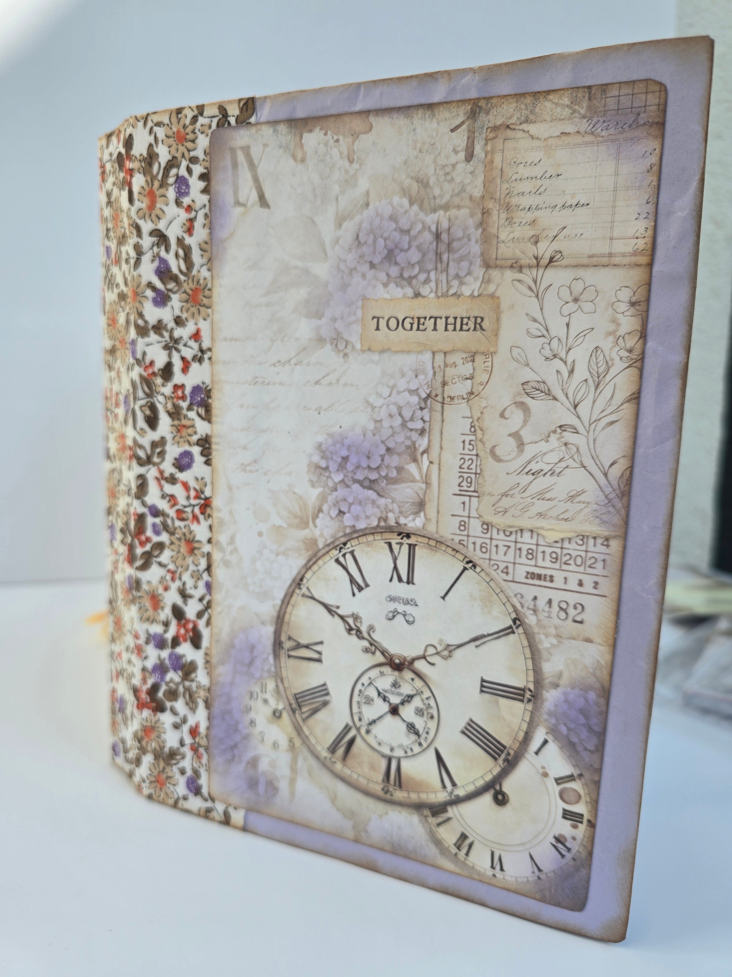 Zeszyt Purple Vintage Czas