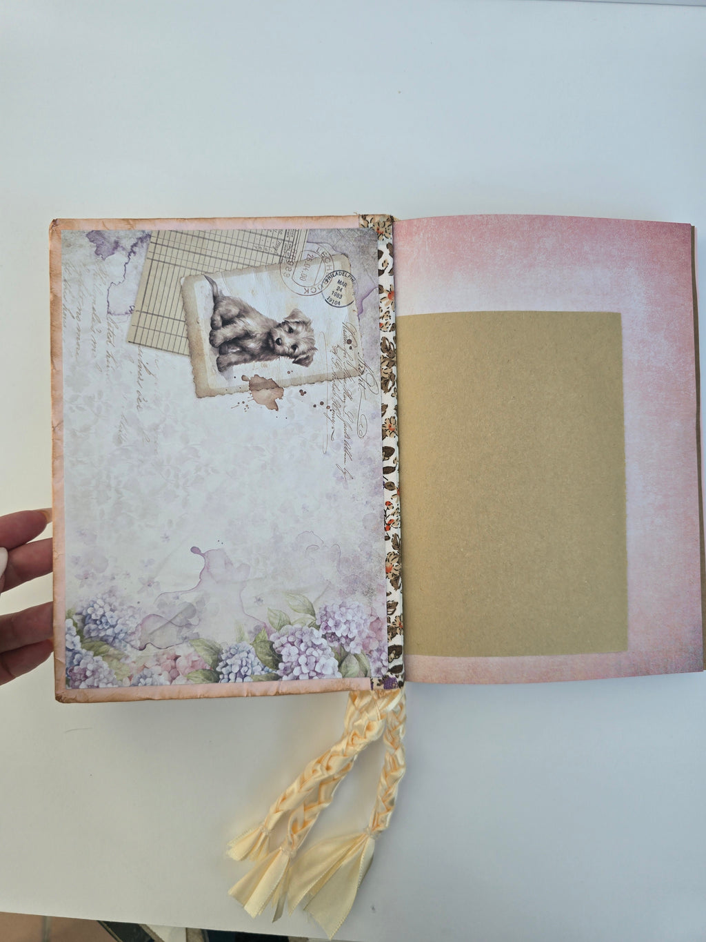 Cuaderno Purple Vintage  Mariposa 