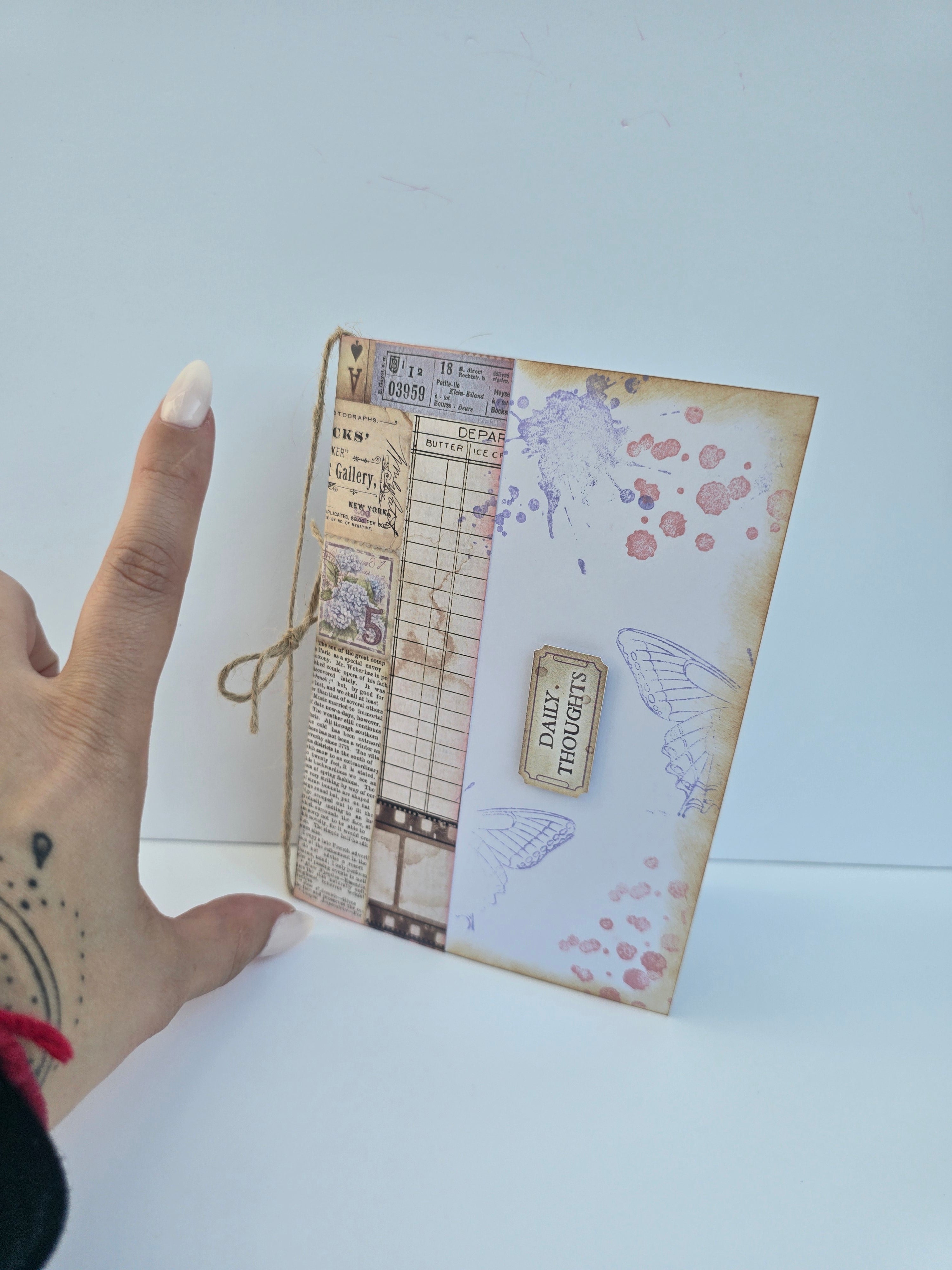 Notes z serii Purple Vintage
