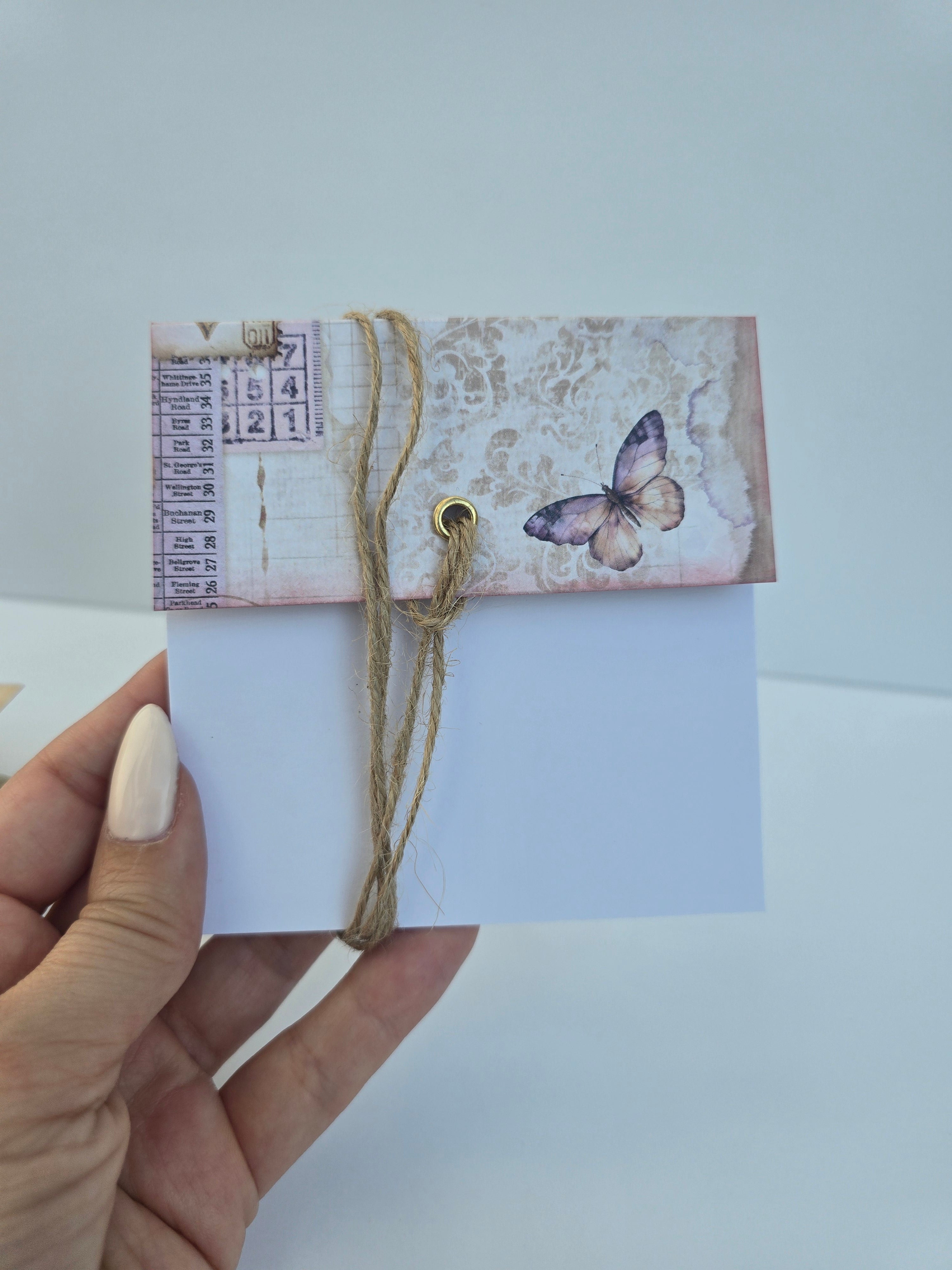 Purple Vintage mini notebooks