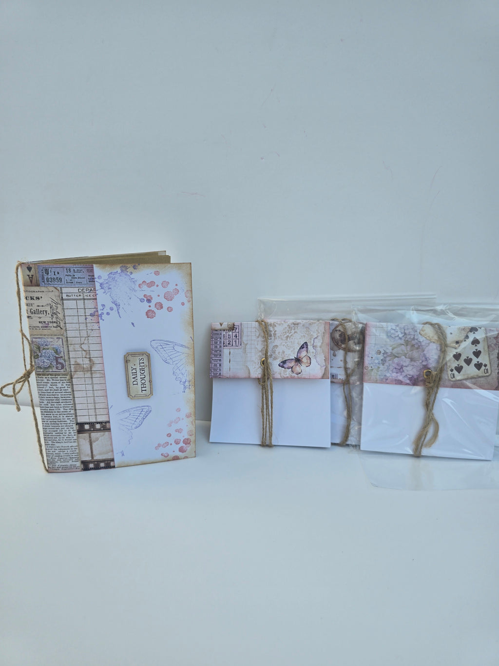Purple Vintage mini notebooks
