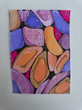 Small graphic Zen Garden 2. Grounding, Joy.