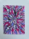 Small graphic Zen Flower. Creativity.