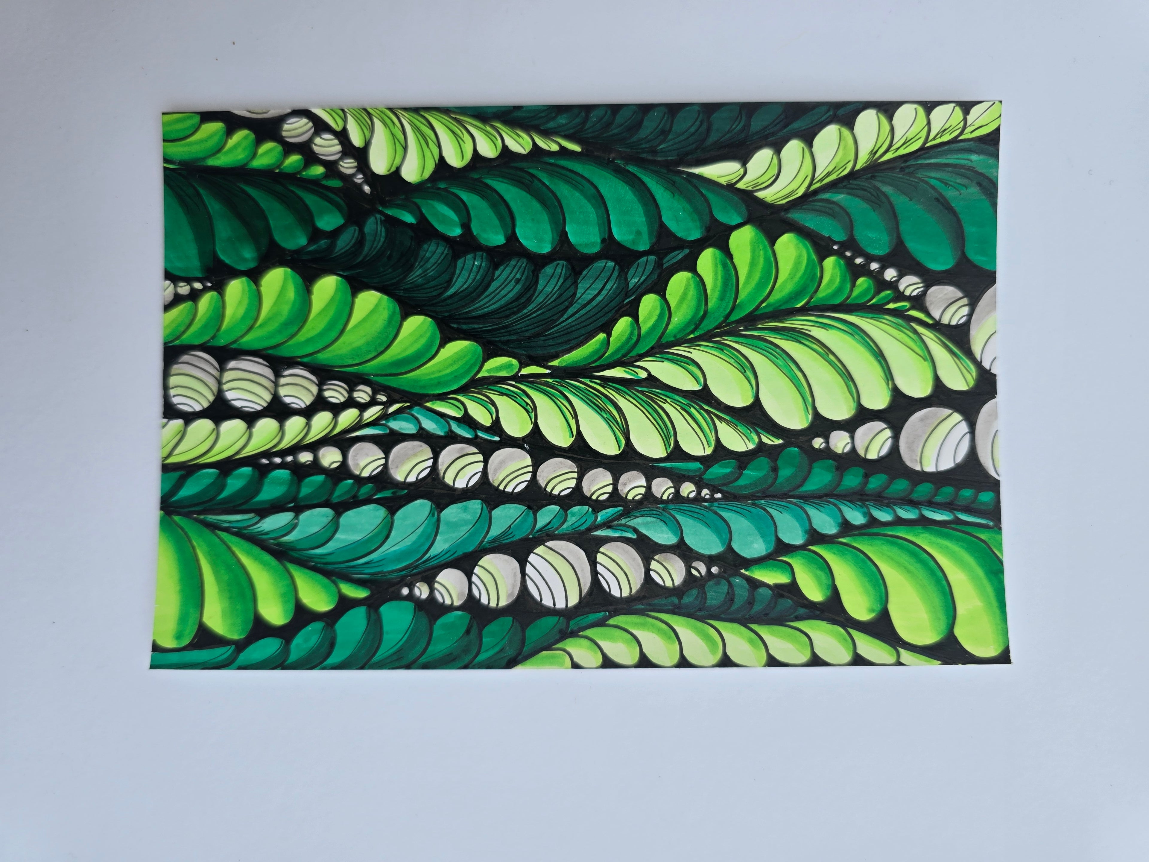 Small graphic Jungle 2. Mystery, Insight.