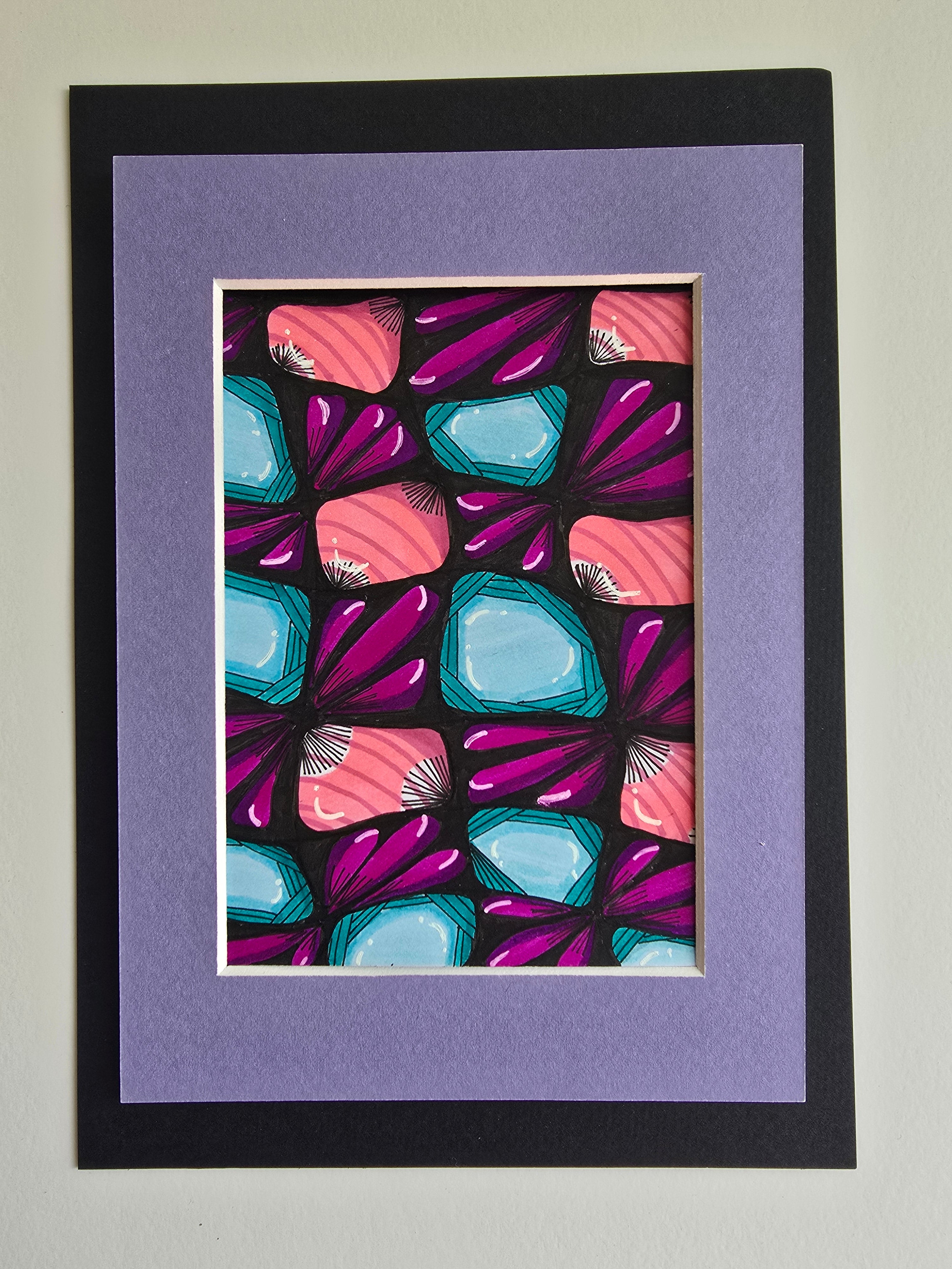 Small graphic Zen Garden 6. Courage, Stability.
