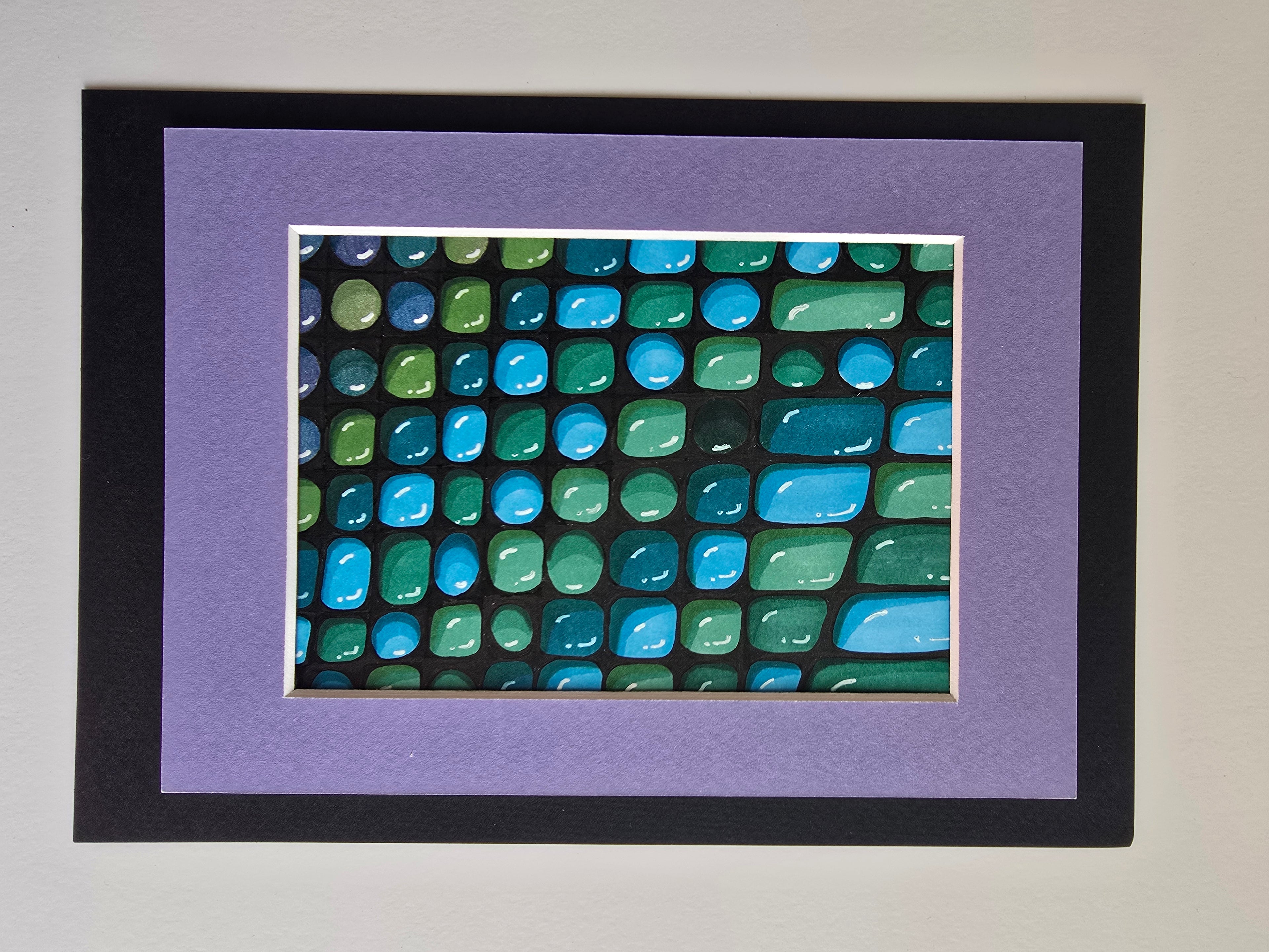 Small graphic Stones. Stability.